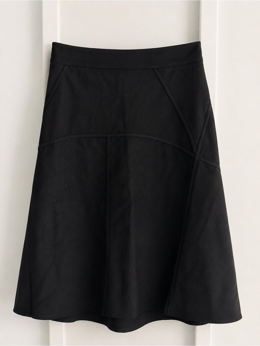 BCBG Black A-Line Skirt Stretchy Size XXS